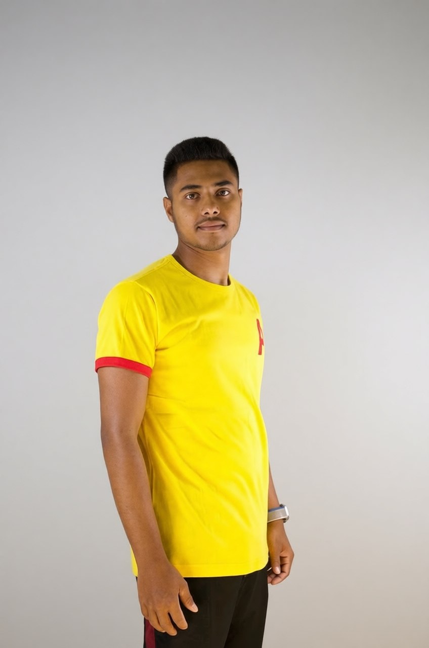 T-SHIRT A-YELLOW - UOMO