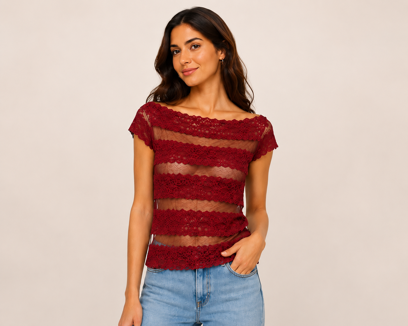 BOX MAGLIA IN PIZZO
