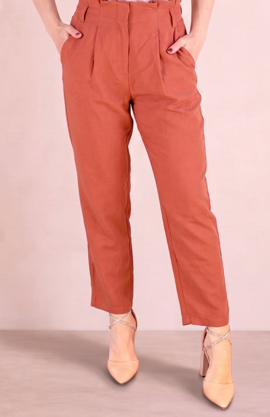 PANTALONE FLUIDO A VITA ALTA