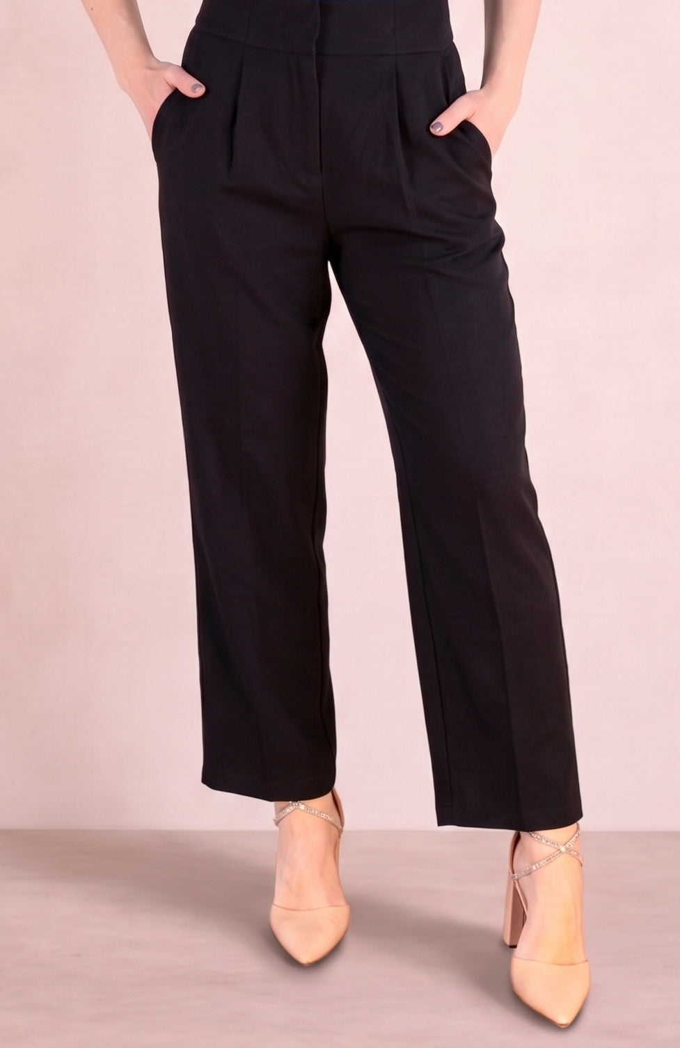 PANTALONE FLUIDO A VITA ALTA