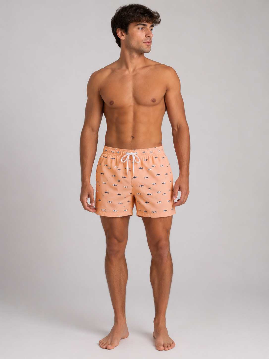 Costume Boxer Uomo Blu Royal con Micro Fantasia – Stile Essential
