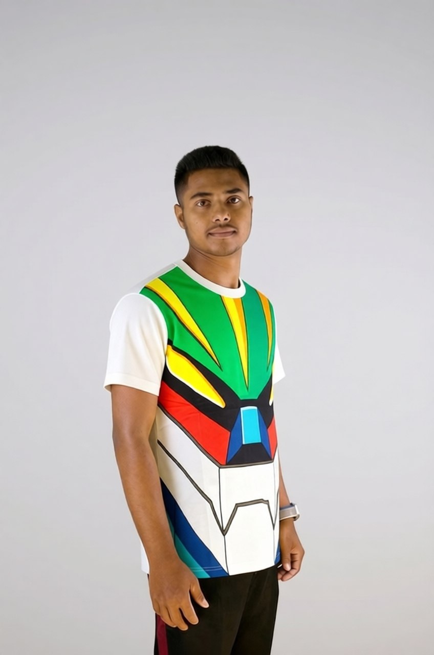 T-SHIRT JEEG ROBOT D'ACCIAIO - UOMO