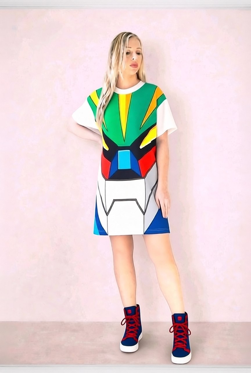 T-SHIRT MAXI JEEG ROBOT D'ACCIAIO