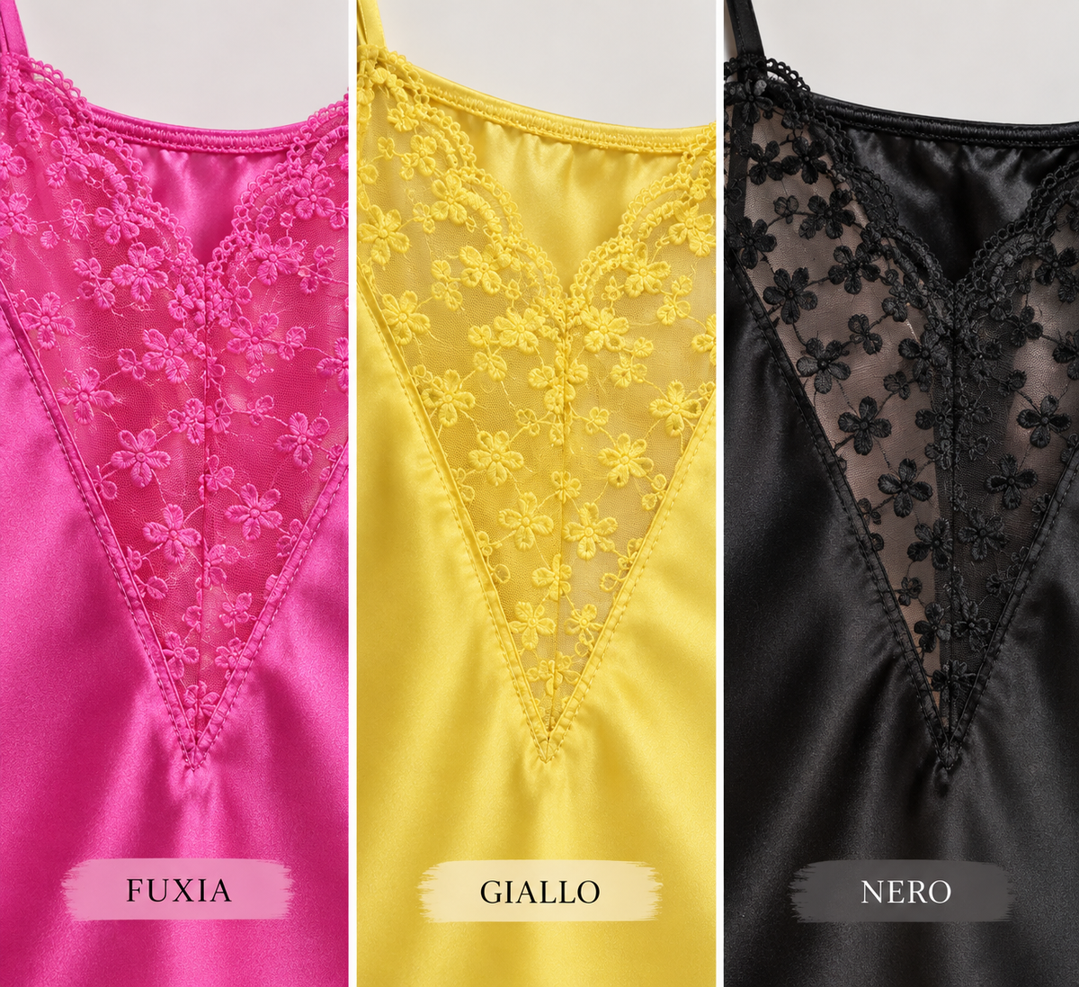 Top Satin con Pizzo – Elegante e Super Versatile