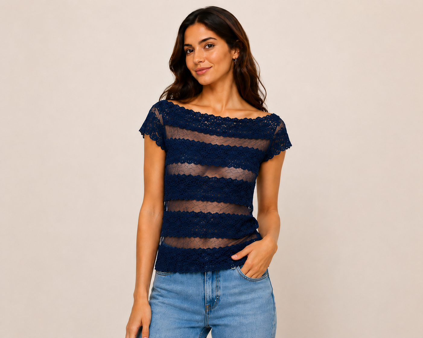 BOX MAGLIA IN PIZZO