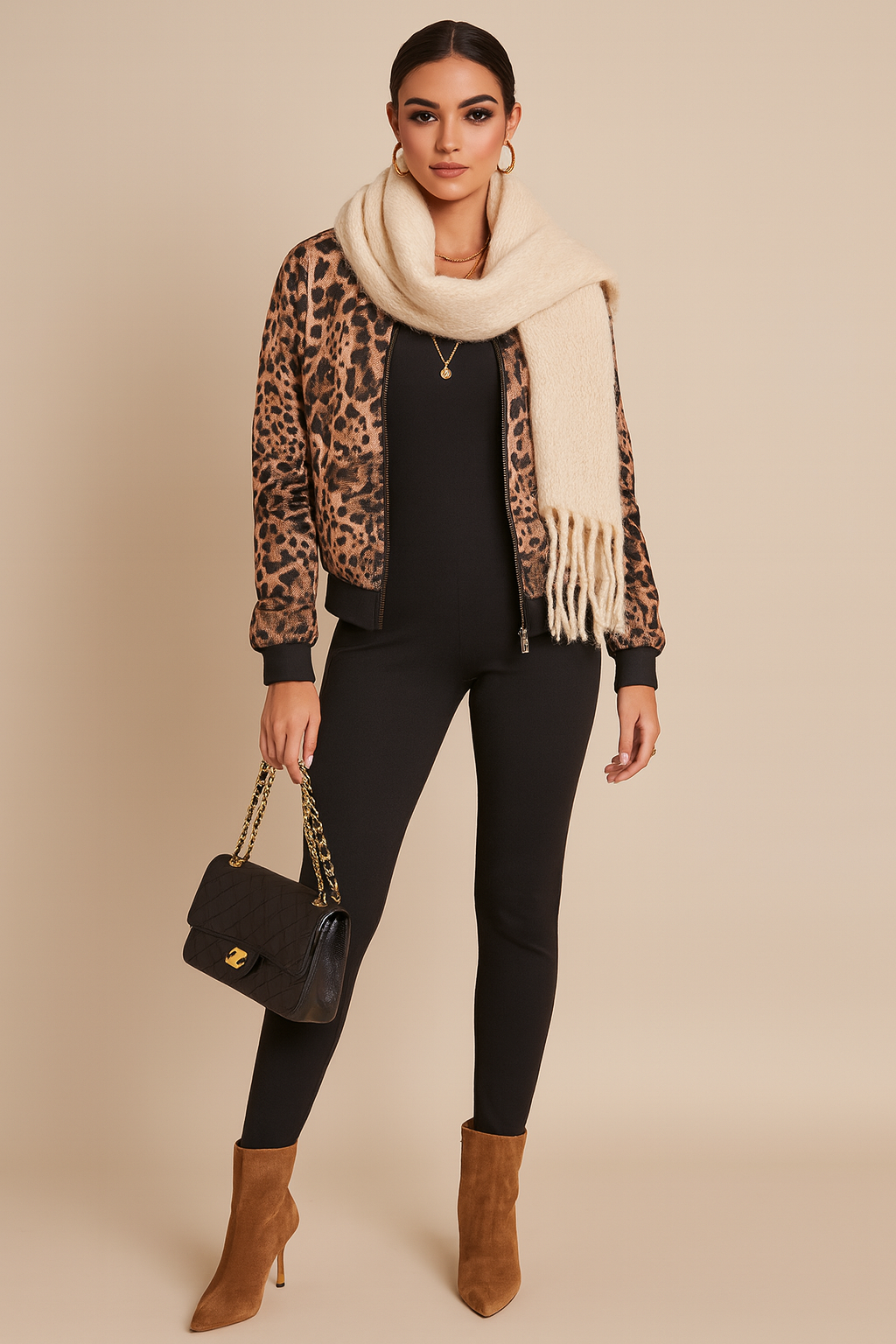 BOX BIANCO, NERO&ANIMALIER