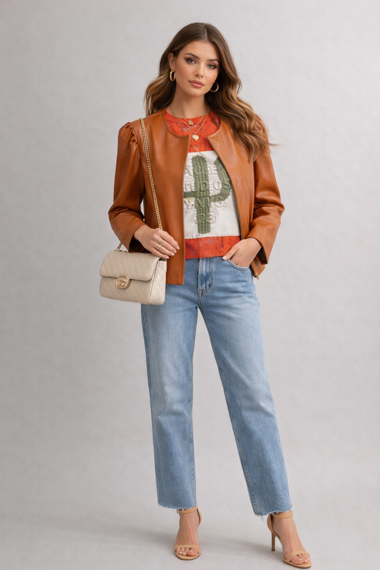 BOX ARANCIO ANIMALIER