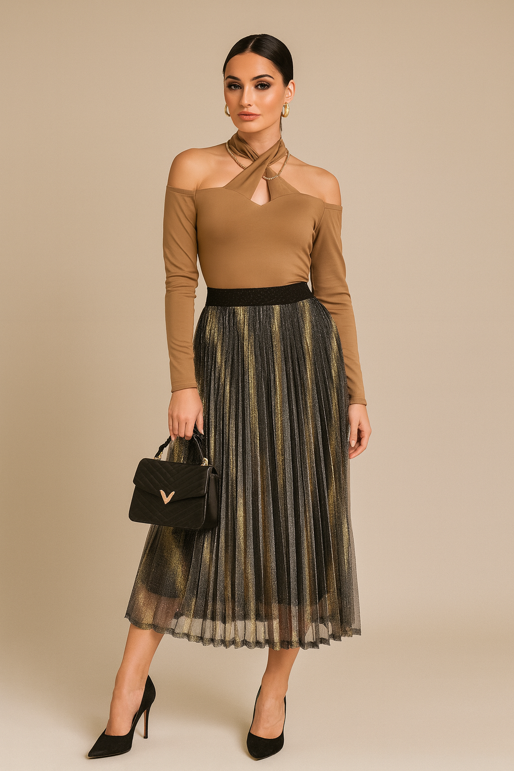 BOX PELLICCIA BEIGE&ANIMALIER