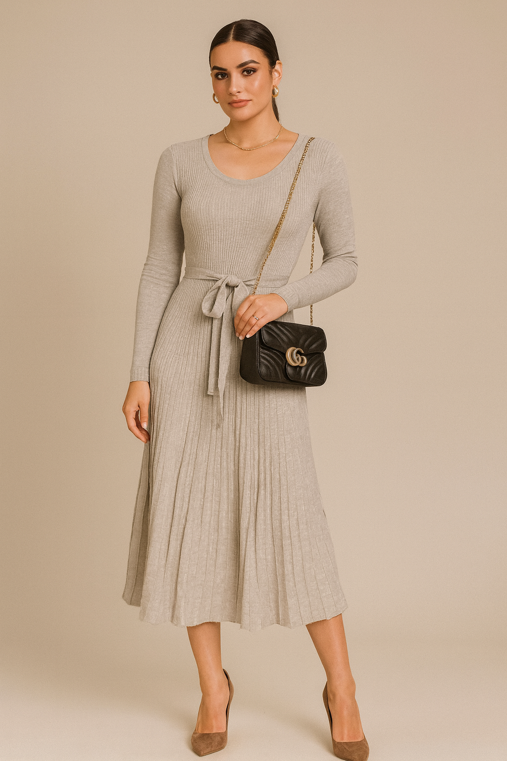 BOX PELLICCIA BEIGE&ANIMALIER